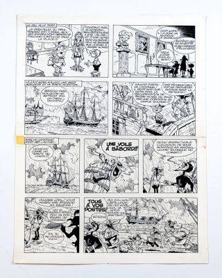 Remacle, Marcel (1926-1999) | Vieux Nick et Barbe-Noire, T.19, Sous la griffe de Lucifer, planche… | misc / divers