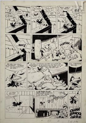 Dupa (1945-2000) | Lot 39 : Chlorophylle, planche à l’encre de Chine sur papier. Dimensions :… | Millon