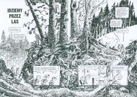 Krzysztof Owedyk, Prosiak | Prosiacek X, strony 48-49 | ArtKomiks Aukcje