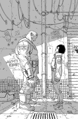 André Lima Araújo | Cyberpunk 2077: Kickdown #1 Cover C | The Artist Bullpen