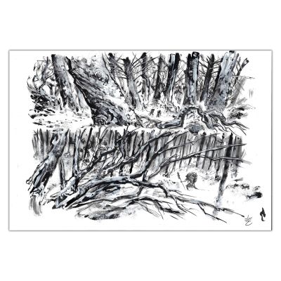 Edouard Cour | Soli Deo Gloria - Planche originale 63 | Achetez de l’Art