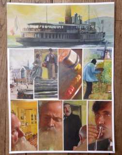 Le Hénanff, Fabrice - Planche originale couleur - Monet un arc en ciel Ã  Giverny - (2019) | Catawiki