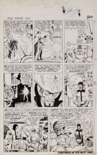 Steve Ditko original artwork for Strange Tales #131 Page 3. | Profiles in History