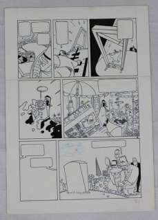 Hanco Kolk - Originele pagina - Meccano 1 - Beauregard (pagina 20) - Size 47 x 33.5 cm - (1991) | Catawiki