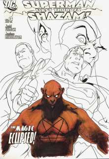 Joshua  Middleton - Superman / shazam: first thunder #3 cover (2005)