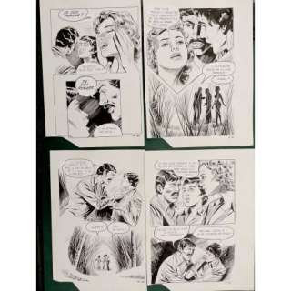 GABAGLIO Mon premier amour lot de 4 planches 40 à 43 | YakaBD