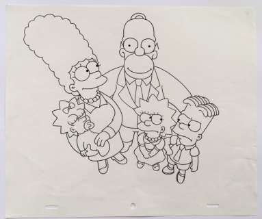 20th Century Fox Television - Original drawing - The Simpsons - original drawing - (2000) | Catawiki