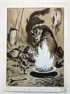 Corrado Sarri - La Bella Maga Lona - Illustrazione originale - Firmata - First edition - (1920) | Catawiki