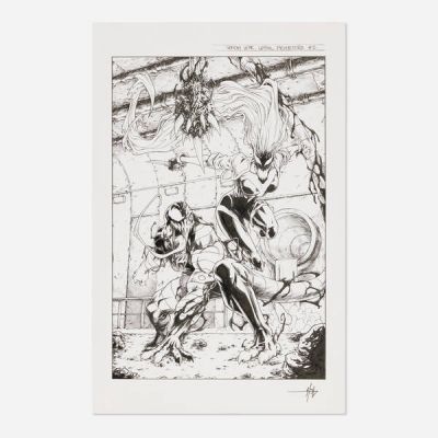 Creees Lee | Venom War: Lethal Protector #2 Cover Original Art (Marvel Comics, 2024) | Landry Pop Auctions
