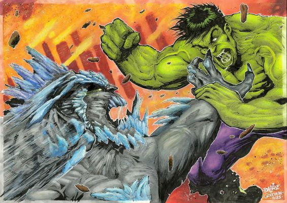 Hulk vs Doomsday | Corner4art