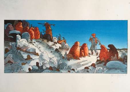 Marchand, Bruno - Dessin originale couleur - Little Nemo T3 - La Route des icebergs - (1999) | Catawiki