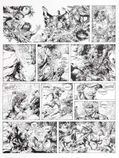 Franz | Lester Cockney, planche n°16 Ã  l’encre de Chine … | Banque Dessinée