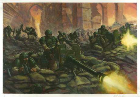 Karl Kopinski - Cadian Heavy Weapon Team - Warhammer 40000
