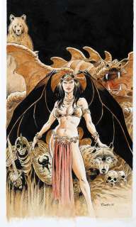 Swolfs | Illustration Ã  l’encre de Chine et Ã  l’acrylique… | Banque Dessinée