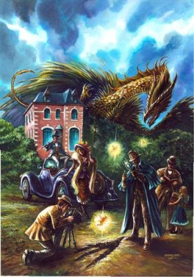 Illustration fantasy signée Gwendal Lemercier | eBay Europe (Buy It Now)