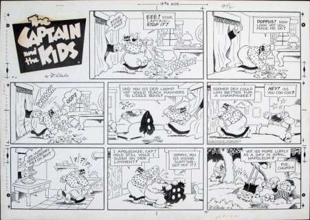 Dirks, John | Original page  - The Captain and the Kids  - (1975) | Catawiki