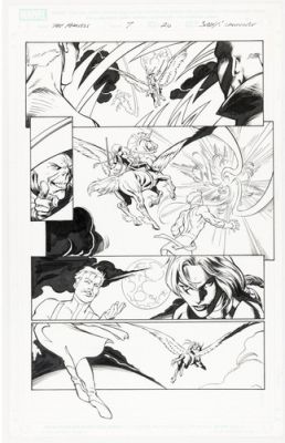 Mark Bagley Andy Lanning Fear Itself The Fearless 7 Page Valkyrie Dr Strange Art | eBay US (Buy It Now)