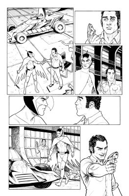 Nicola Scott | Gatchaman - Page 25 | Nicola Scott