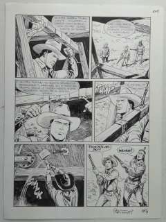 Tex - Bruno Brindisi - Tav. Origin. "Tex Willer" - Firmata - Loose page | Catawiki