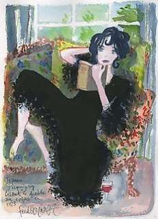 Bernard, Fred - Illustration originale - Jeanne Piquigny - Le diable au corps - (2011) | Catawiki