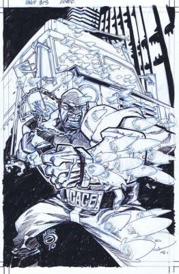 Eric Canete | New Avengers: Luke Cage #3 Cover | Essential Sequential