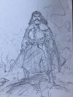 Hermann - Ensemble de deux projets de couverture album - Vlad L’Empaleur | Catawiki