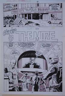 Paul Gulacy | MARVEL COMICS PRESENTS #33 pg 19, 11x16, Coldblood | High Quality Comics