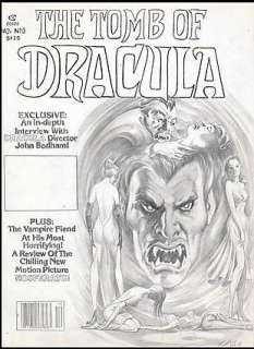 TOMB OF DRACULA-MAGAZINE Issue #10 Cover | ComicConnect