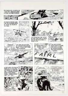 Attilio Micheluzzi - Tav. Origin. n. 14 "Mermoz" - Loose page - (1986) | Catawiki