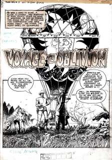 Vicente Alcazar - jonah hex #17 p 1 splash (1978)