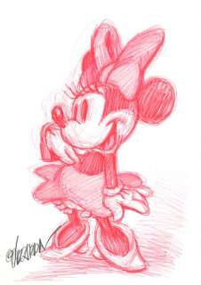 Pretty Minnie - Original Drawing - Joan Vizcarra - Original Art | Catawiki