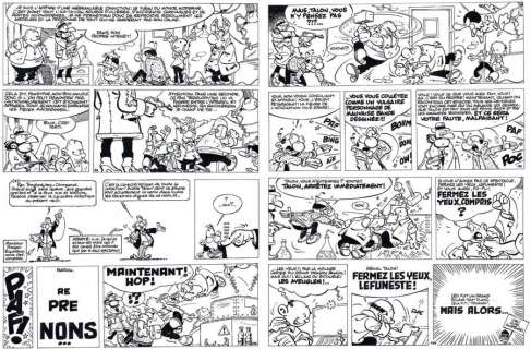 Greg | ACHILLE TALON Ensemble de quatre demi-planches à l’encre de Chine | Cornette de St Cyr