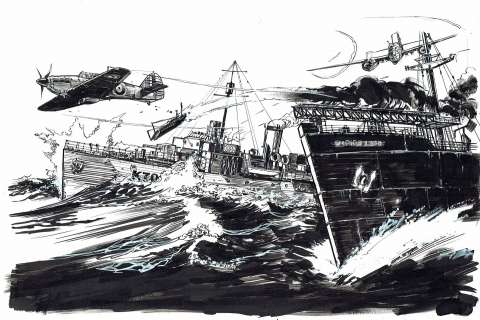 Keith BURNS - Johnny Red Promo art