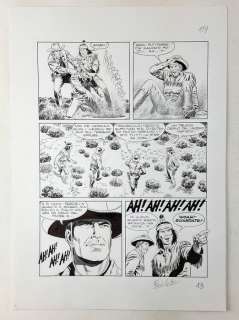 Tex n. 673 - Fabio Civitelli - Tav. Origin. "Il Segno di Yama" - Firmata - Loose page - (2016) | Catawiki