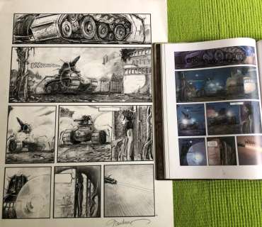 Bosschaert, Jan - Originele pagina (p.24) - Jaguar 4 - Dog Mengo - (2005) | Catawiki