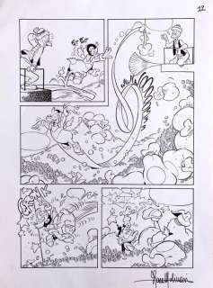 L. Molinari - Tavola originale "Paperone Supereroe" Pag. 12 - Loose page - (2017) | Catawiki