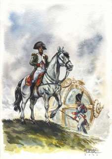 Lemercier, Gwendal - Dessin original couleur - Napoléon / Machine Ã  explorer le temps - (2020) | Catawiki