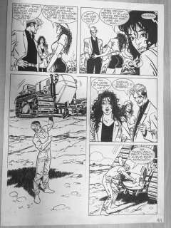 Nathan Never - Tavola originale - Loose page - Original table | Catawiki