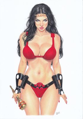 Tim Grayson - Big Barda NEW GODS