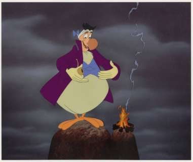Disney Studios - Original production Cel + Copy Background - Mr Dodo - Alice in Wonderland - (1951) | Catawiki