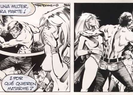 Romero, Enrique Badia - Originele strook (446) - Axa - The Desired / Vrijheid! - (1979) | Catawiki