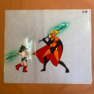 Tezuka Astro Boy Cel Animation Vintage Sakura Scene Hand Painted Rare | eBay US (Buy It Now)
