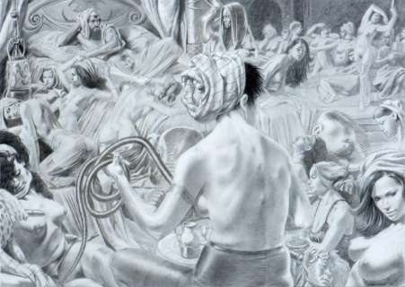 Liberatore | Au harem Mine de plomb pour ce très grand… | Millon