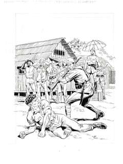 Mister No n. 225 - Copertina Originale "Prigioniero di guerra" Diso - Loose page - (1994) | Catawiki