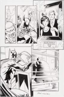 Dan Jurgens And Kevin Nowlan | Detective Comics #1027 Story Page 7 Original Art (DC, 2020). | Heritage