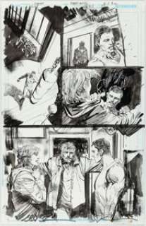 Cowan, Denys | Denys Cowan and Bill Sienkiewicz Green Arrow #25 Story Page 8 Original Art (DC, 2014).... | Heritage