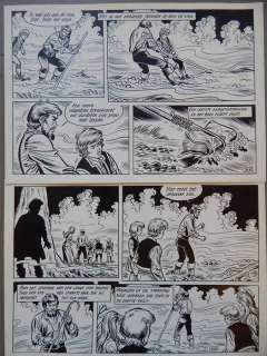 Jeff Broeckx + Studio - Dag en Heidi 10 - Originele pagina (p31) - De Moerasgeesten + album - First edition - (1983/2018) | Catawiki