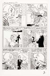 Stan Goldberg Modeling with Millie #24 Story Page 3 Original Art (Marvel, 1963). | Heritage