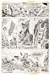 Sal Buscema and Ernie Chan The Incredible Hulk #216 Story Page 14 Original Art (Marvel, 1977). | Heritage