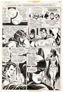 Dick Dillin and Frank McLaughlin Justice League of America #159 Story Page 2 Original Art (DC, 1978). | Heritage